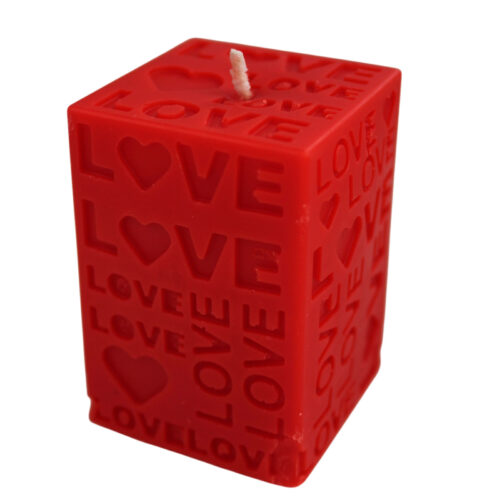 świeca sojowa Love-kostka 100g
