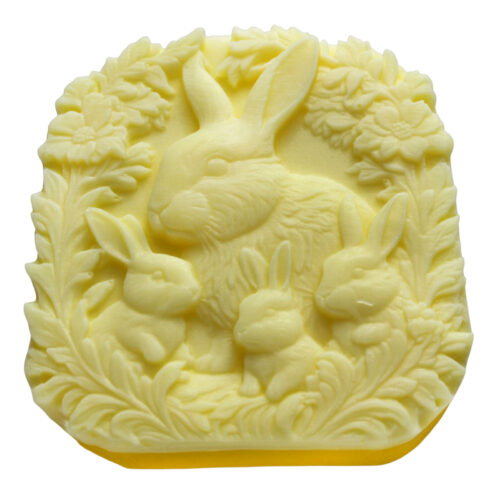 mydło Królicza Rodzinka żółte 100g