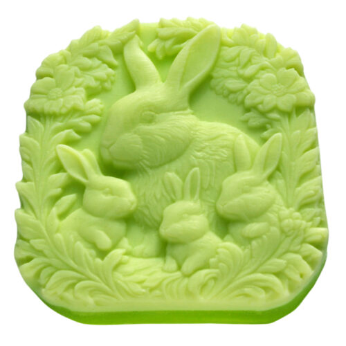 mydło Królicza Rodzinka zielone 100g